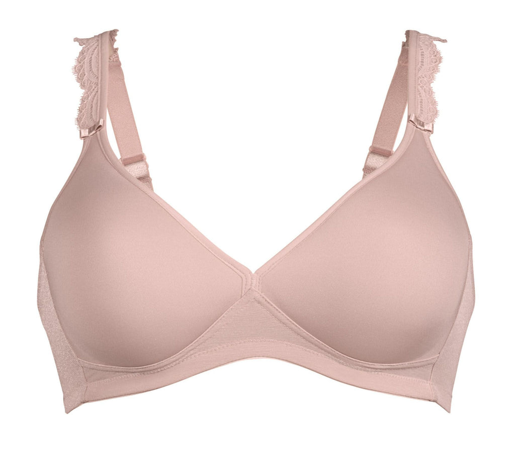 Twin Underwire Bra - Rosewood