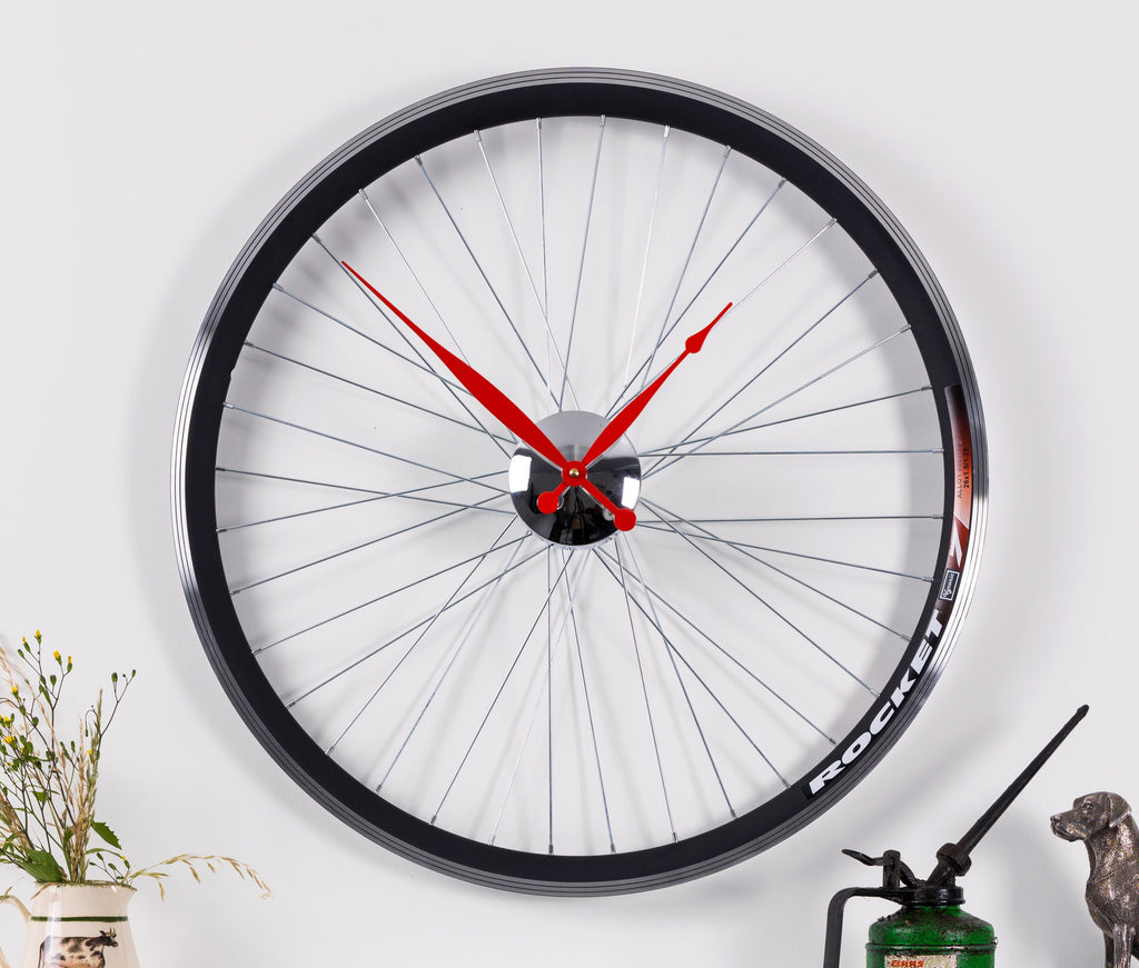 bicycle wheel clock