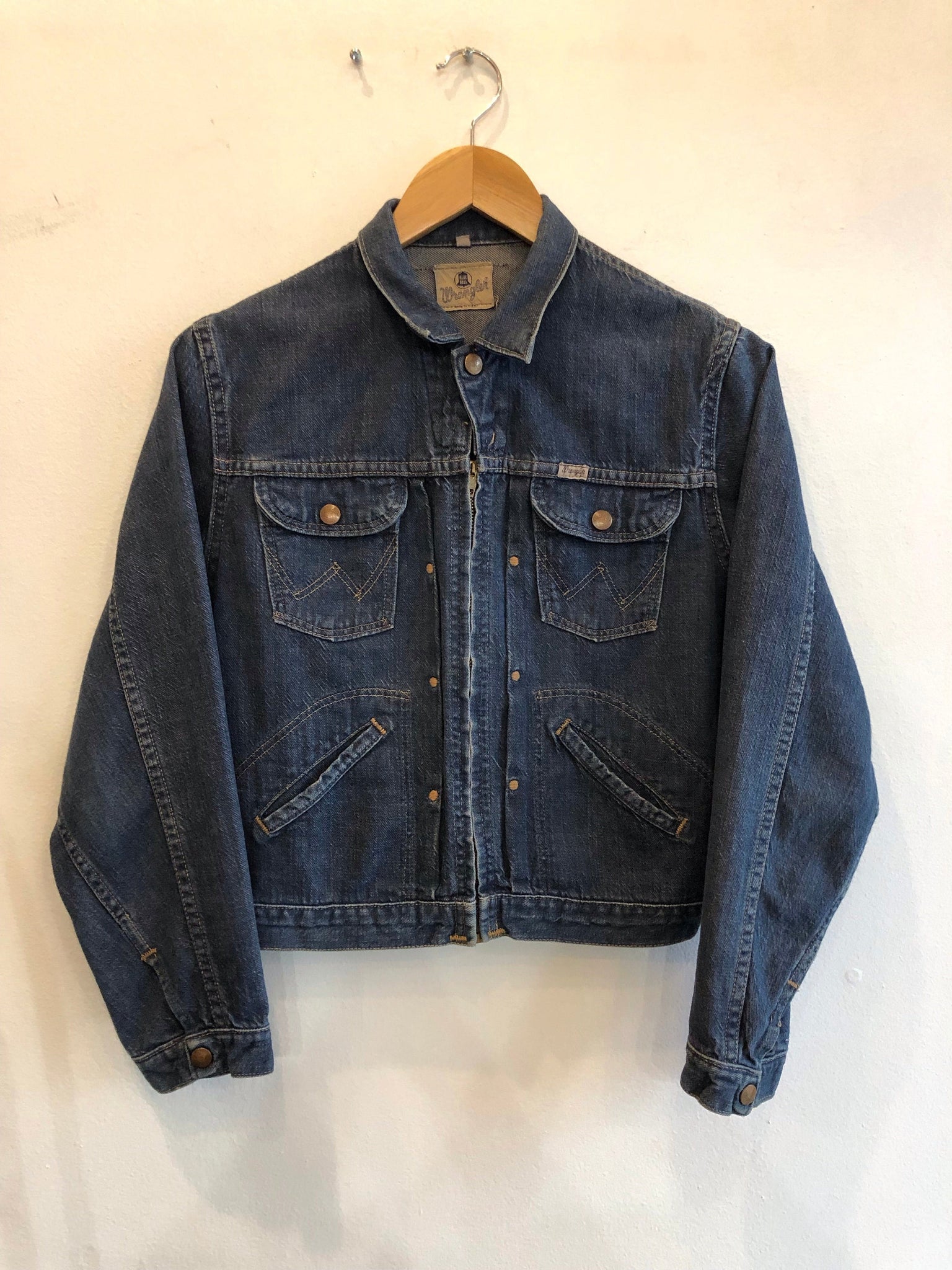 Vintage 1950/1960’s wrangler blue bell 24mjz denim jacket – La Lovely ...