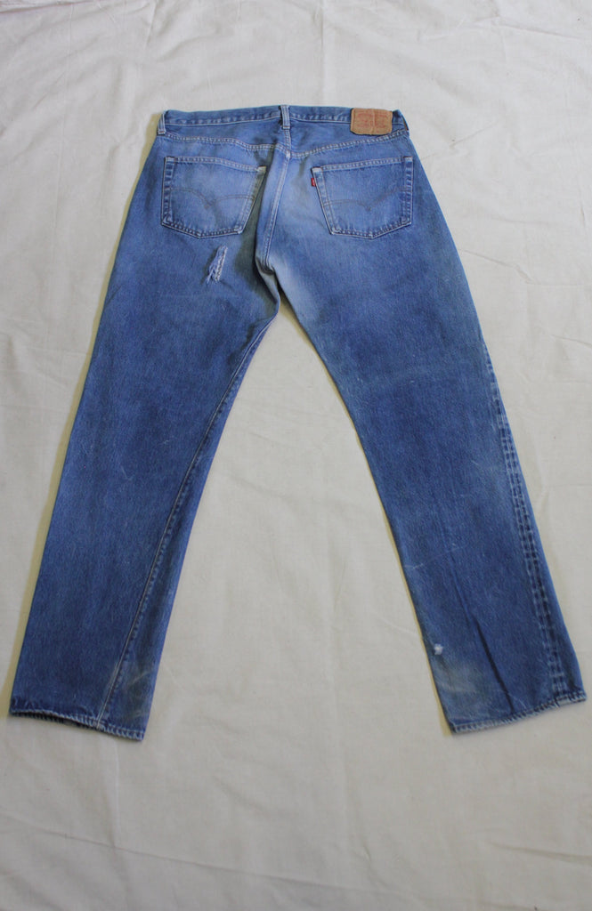 Vintage 1980's Levis 501 Selvedge Denim Jeans – La Lovely Vintage
