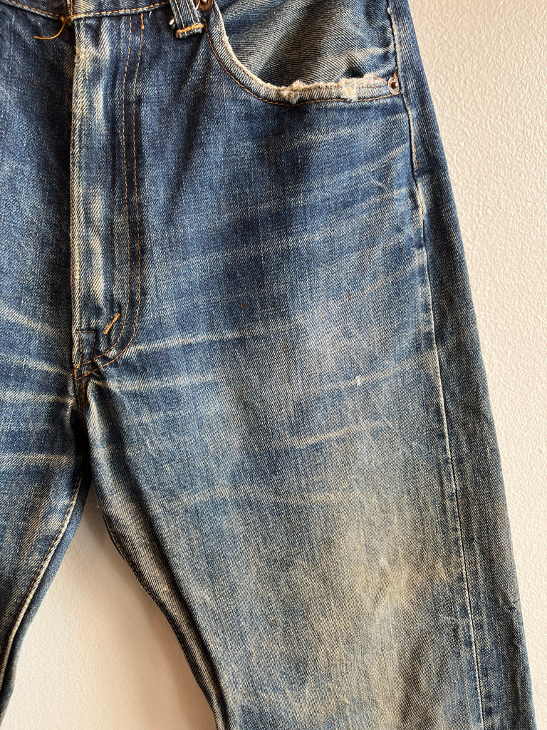 Vintage 1960’s Levi’s 505 Selvedge Denim Jeans – La Lovely Vintage