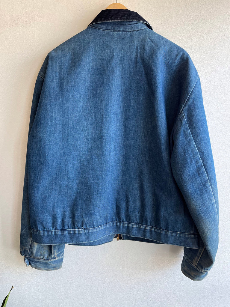 Vintage 1960’s Wrangler Denim Work Jacket – La Lovely Vintage