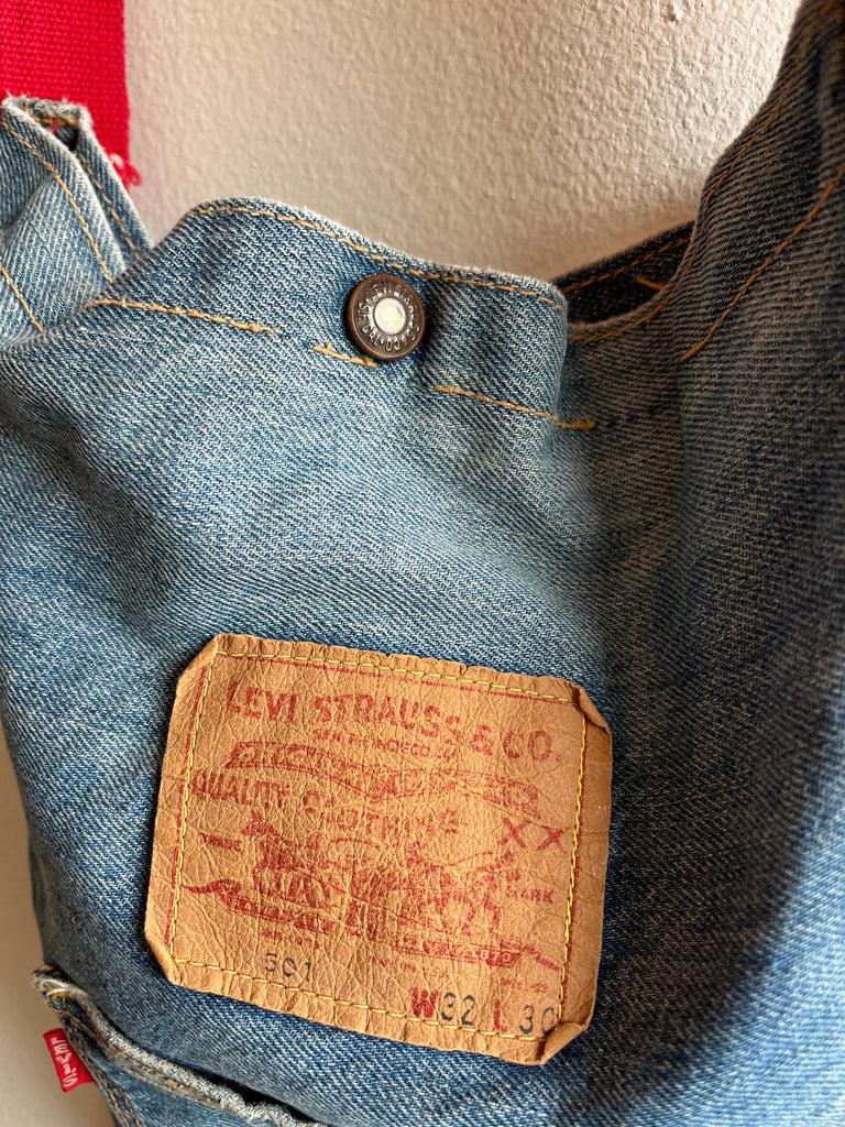 Vintage 1960's Levi's “Big E” Tote Bag – La Lovely Vintage