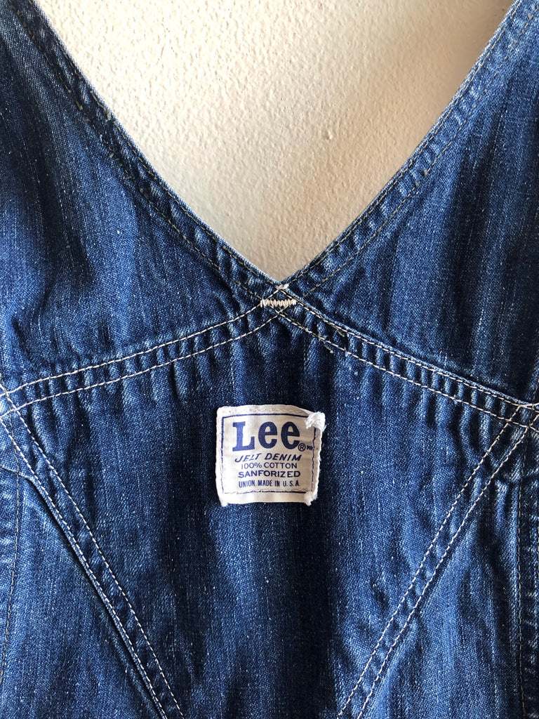 Vintage 1960's Lee Jelt Denim Overalls – La Lovely Vintage