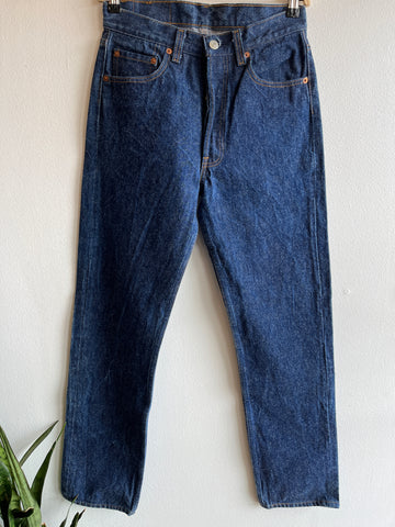 Vintage Dark Wash Lee Carpenter Denim Cargo Jeans – Elektra Vintage