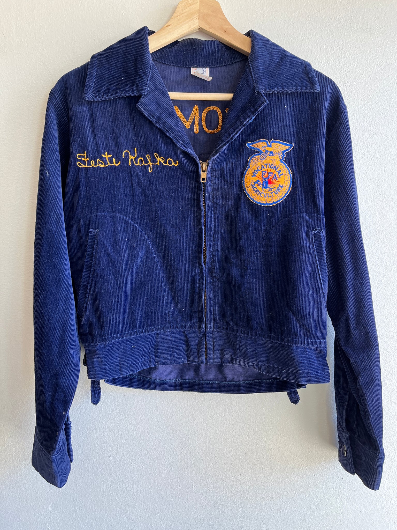 ビジネスバック 70's vintage FFA farmers jacket \