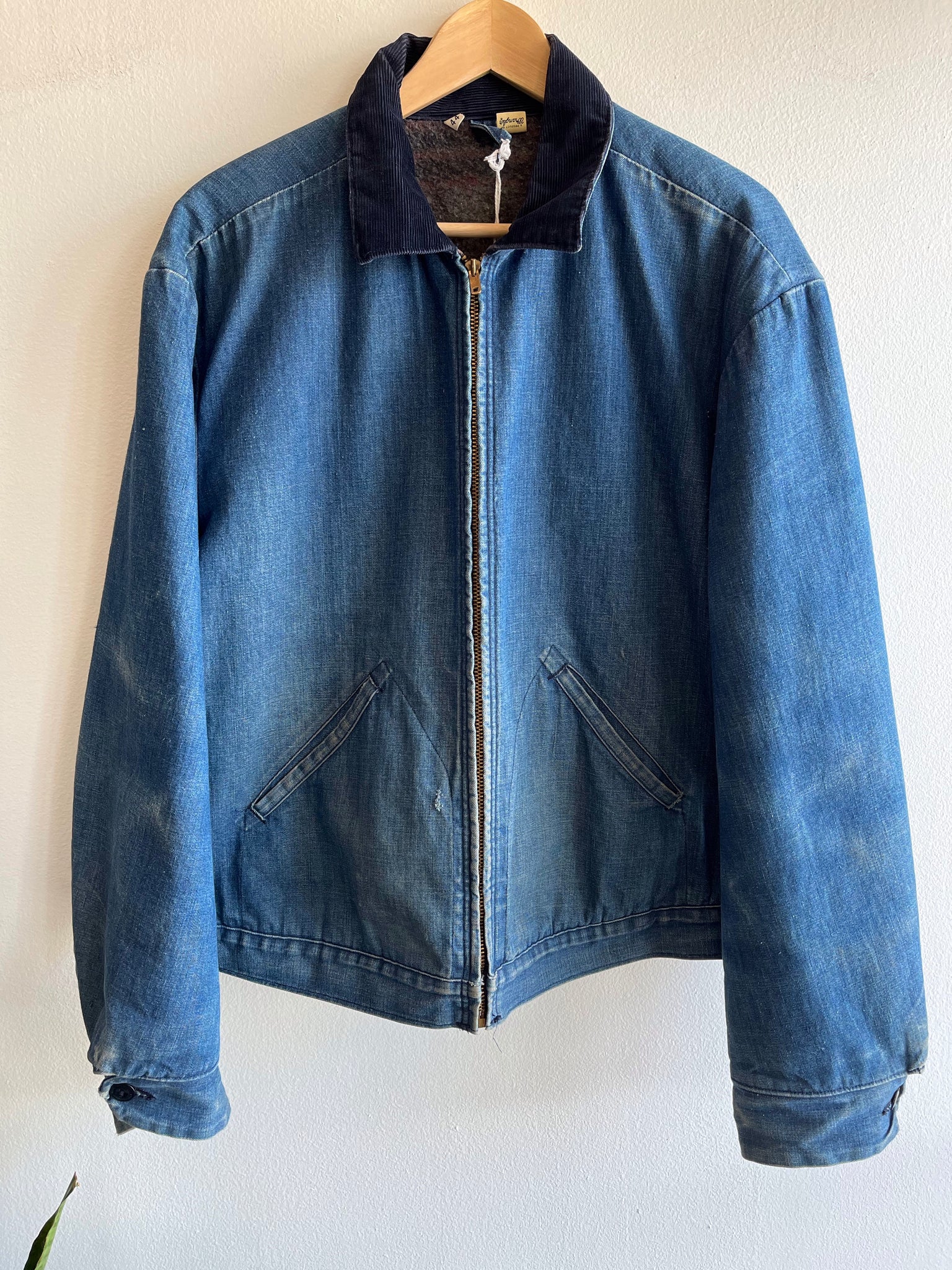 Vintage 1960's Wrangler Denim Work Jacket – La Lovely Vintage