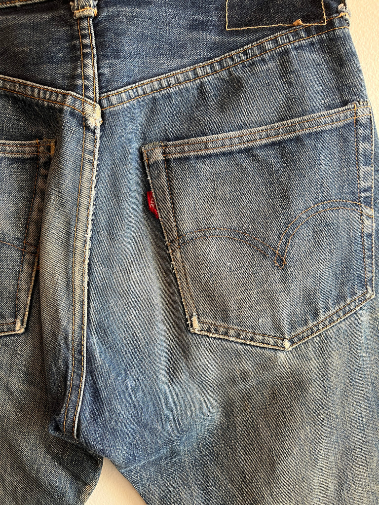 Vintage 1960’s Levi’s 505 Selvedge Denim Jeans – La Lovely Vintage