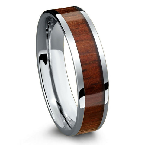 6mm_Silver_Tungsten_Wood_Wedding_Band_For_Men_ _Flat_Profile_2_large