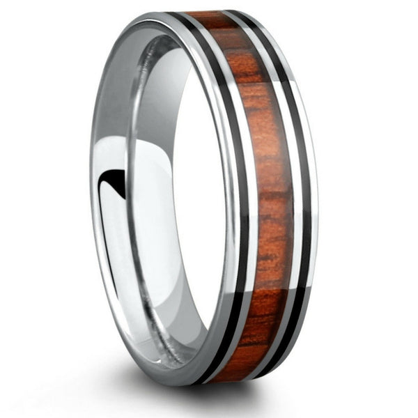 Mens Tungsten Wood Wedding Ring With Black Double Line Grande ?v=1490993407