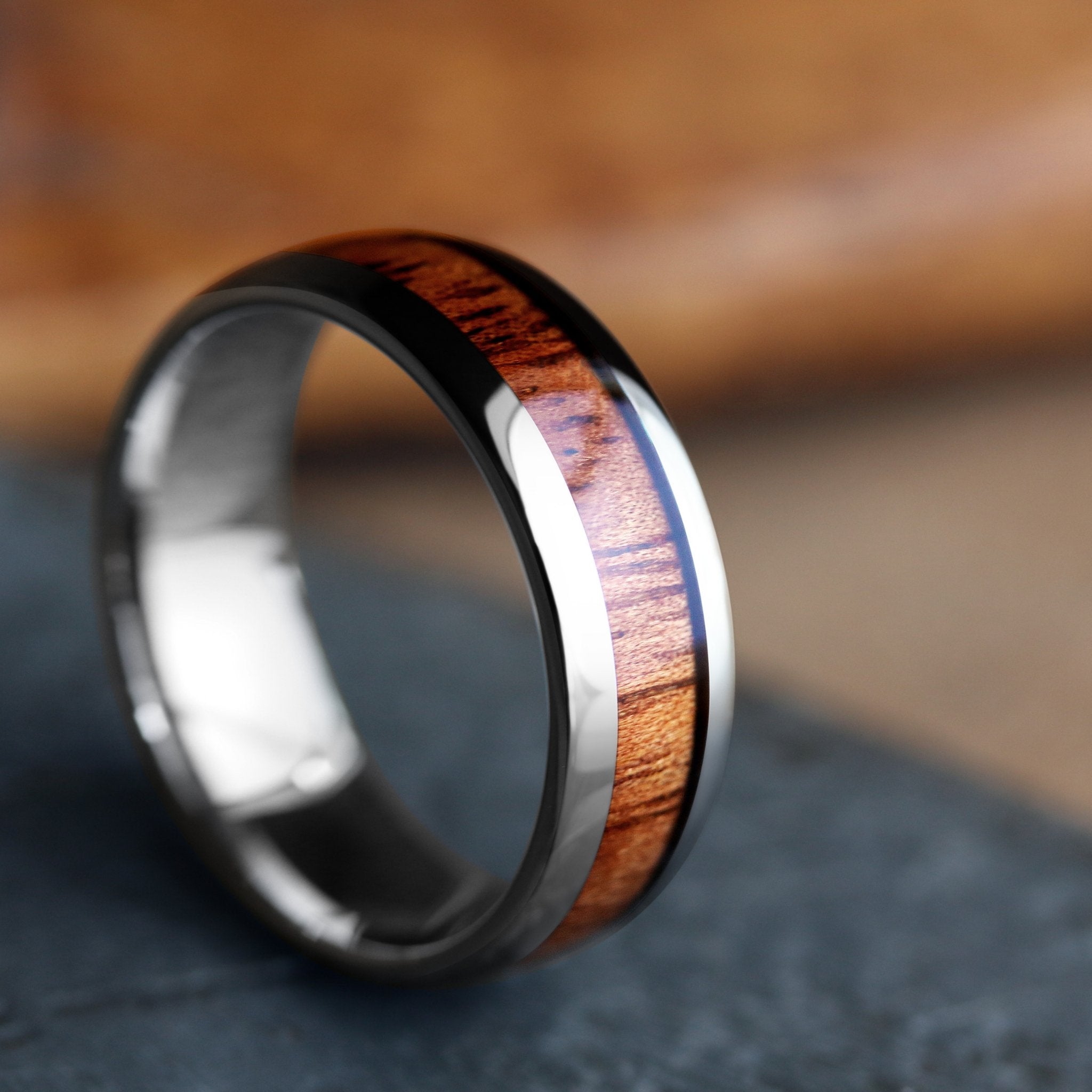 wooden rings