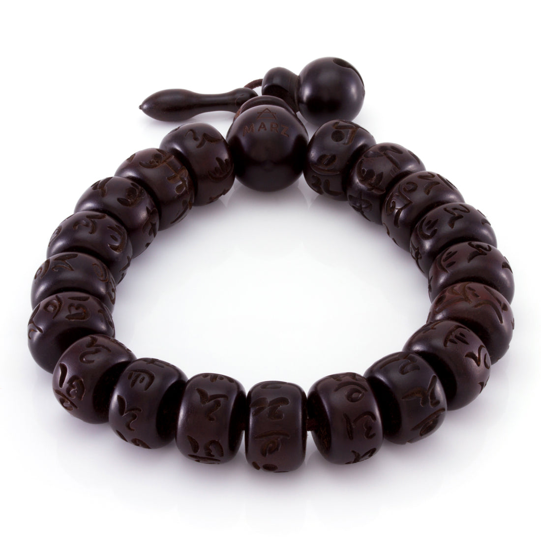 buddhist wooden bracelet