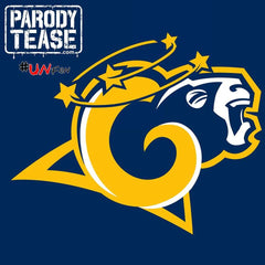 Funny LA Rams Parody Logo