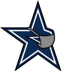 Cowboys Parody Football Logo
