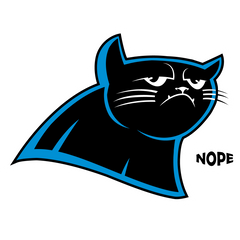 Panthers Parody Football Logo