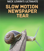Nick Lewin's Ultimate Slow Motion Newspaper Tear - DVD - Got Magic?
