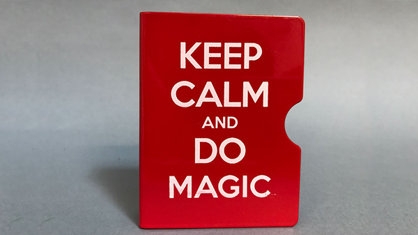 Keep Calm and Do Magic Card Guard (Red) by Bazar de Magia - Got Magic?