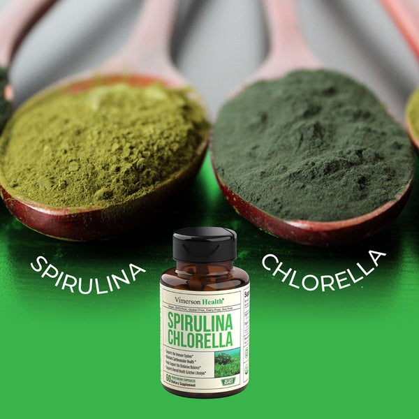 Hyaluronic Acid Suplement, Spirulina and Chlorella