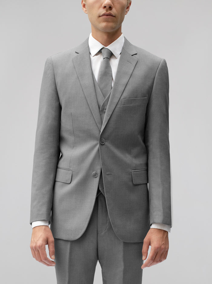 Light Grey Three Piece Suit | Alain Dupetit