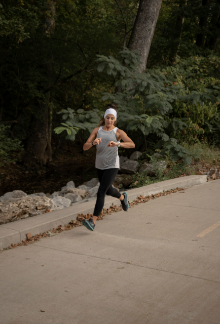 Running in JUNK Headbands