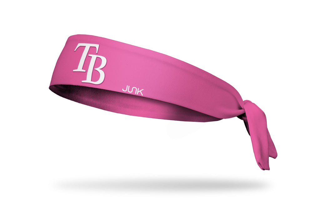 Tampa Bay Rays: Pink Logo Tie Headband 