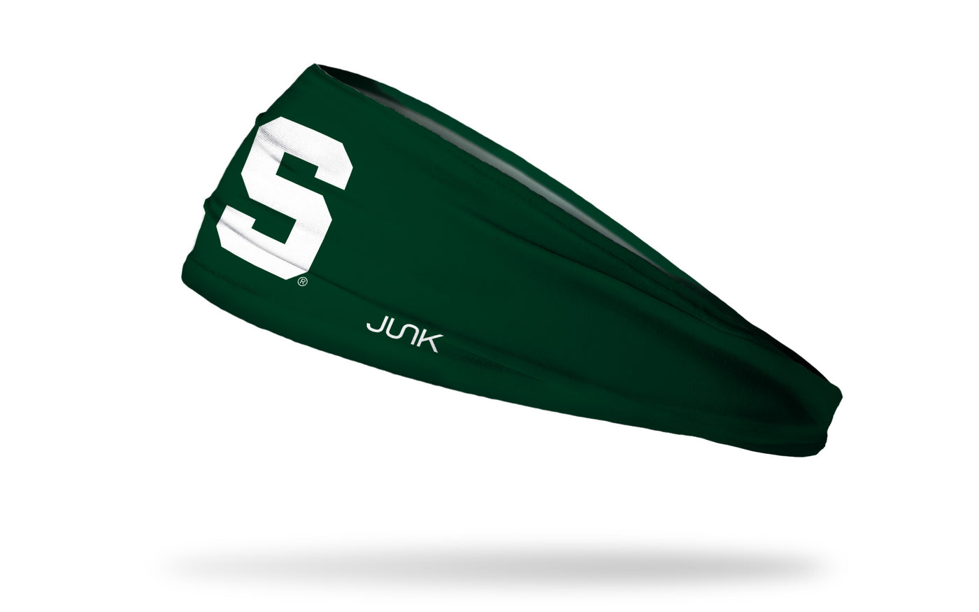 Michigan State University S Logo Green Headband Junk Brands