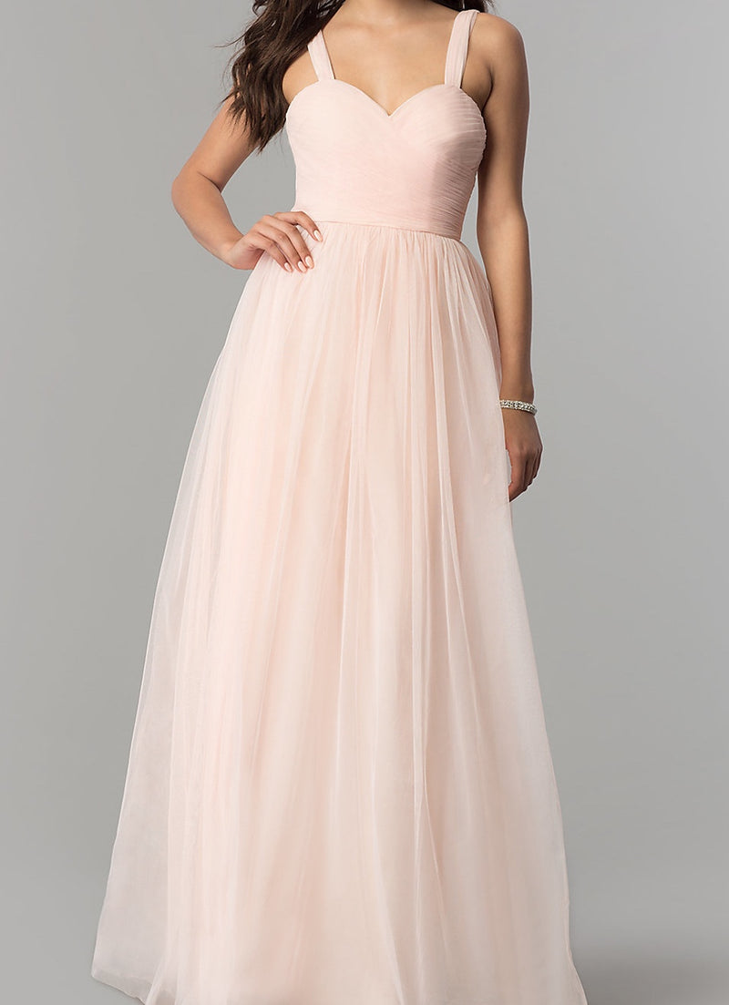 blush mauve bridesmaid dresses