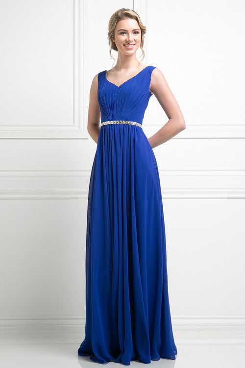 Affordable pleated classy Party Prom Bridesmaid dress in 5 colors 4- 1 ...