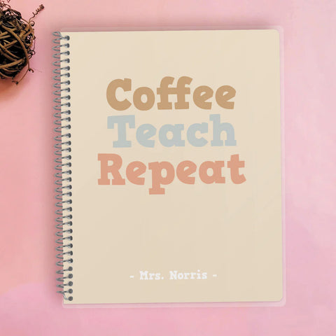 Coffee Teach Repeat Cover