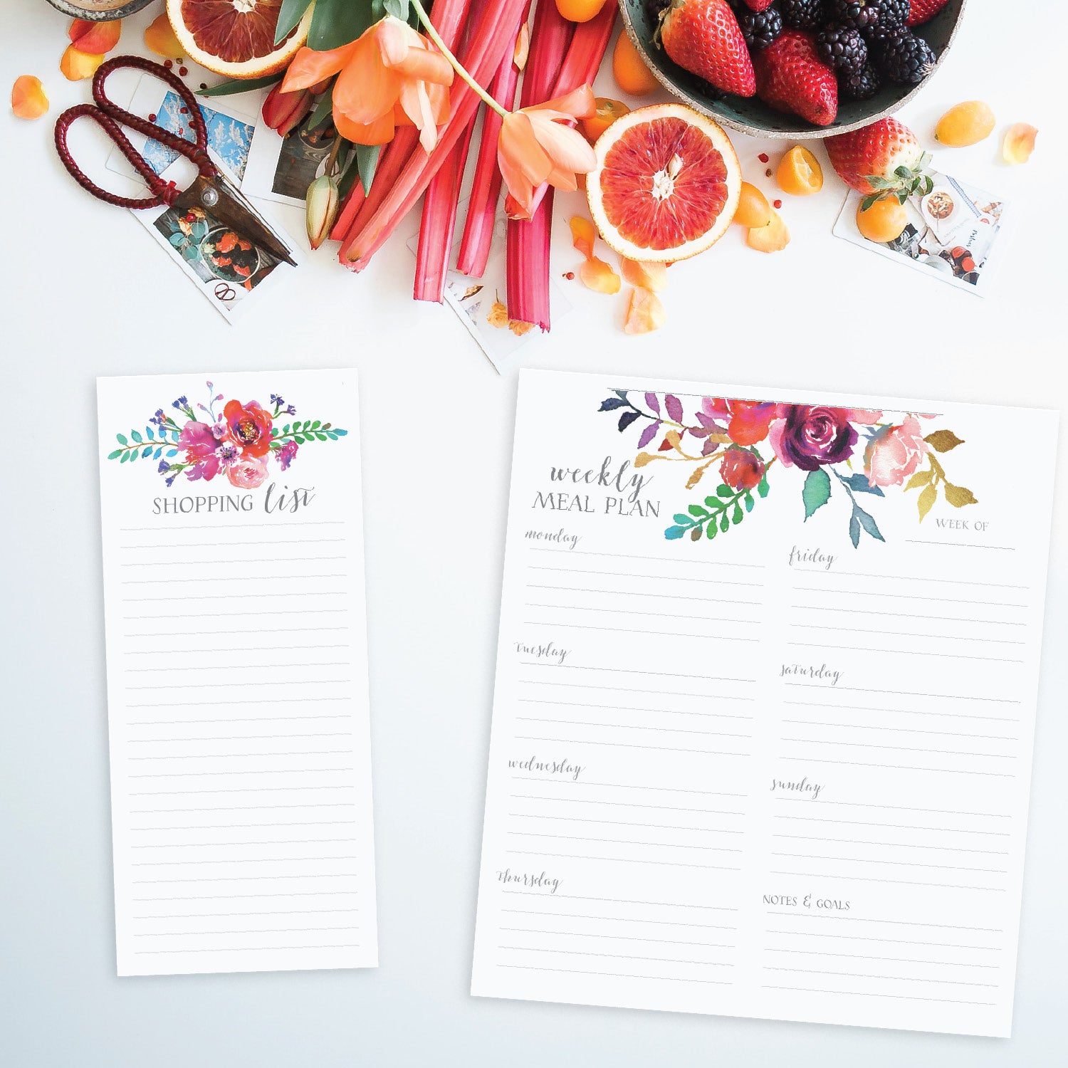 meal planner pad