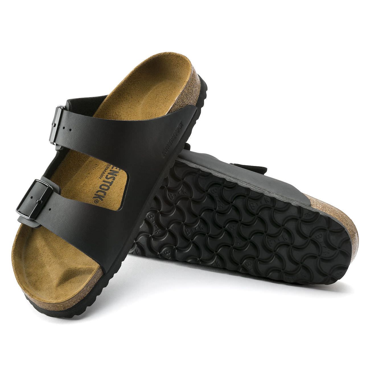 black narrow birkenstocks