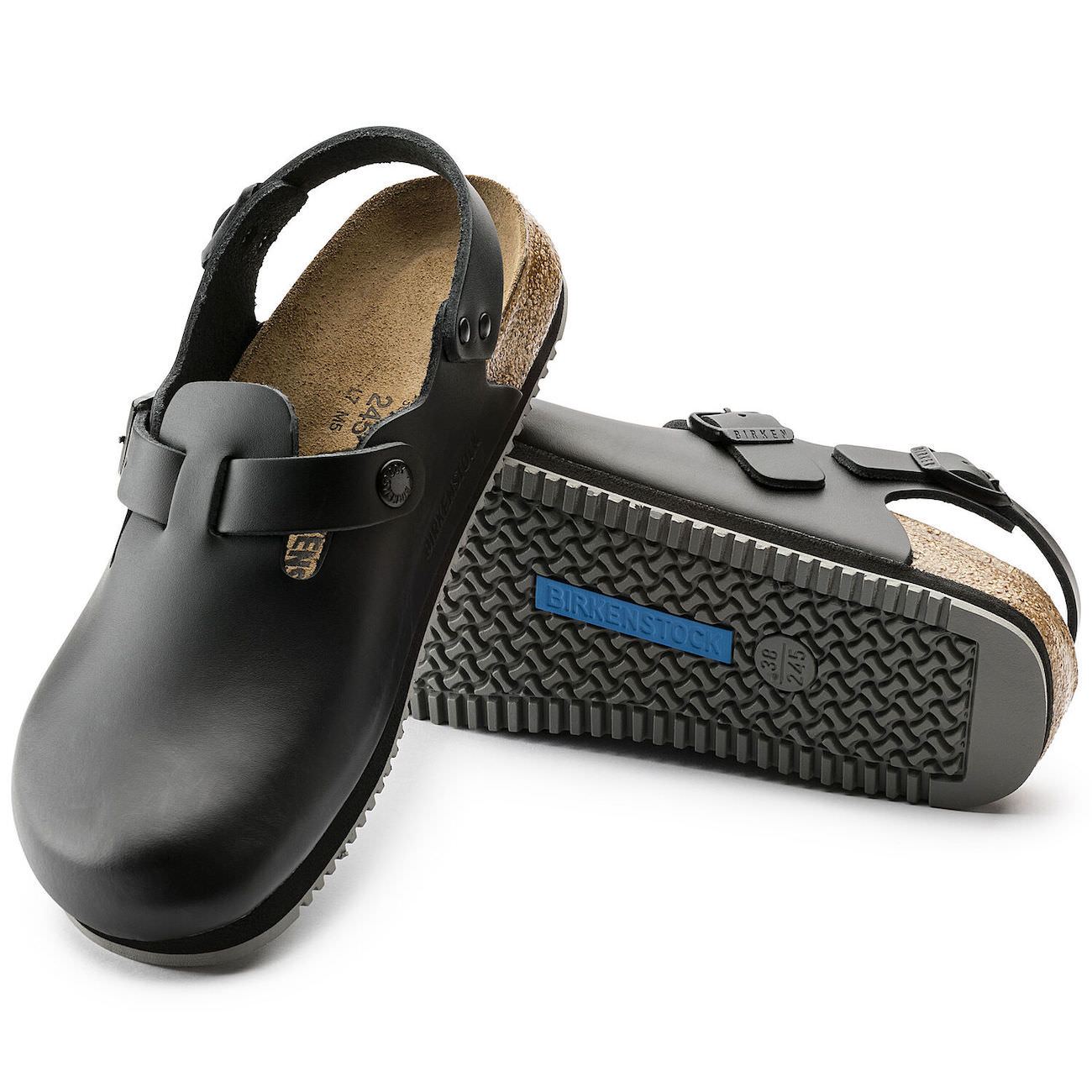 birkenstock tokyo super grip leather work shoe