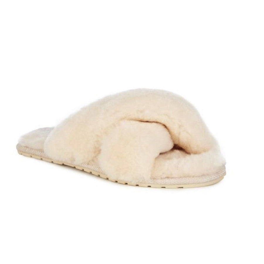 emu shearling slippers