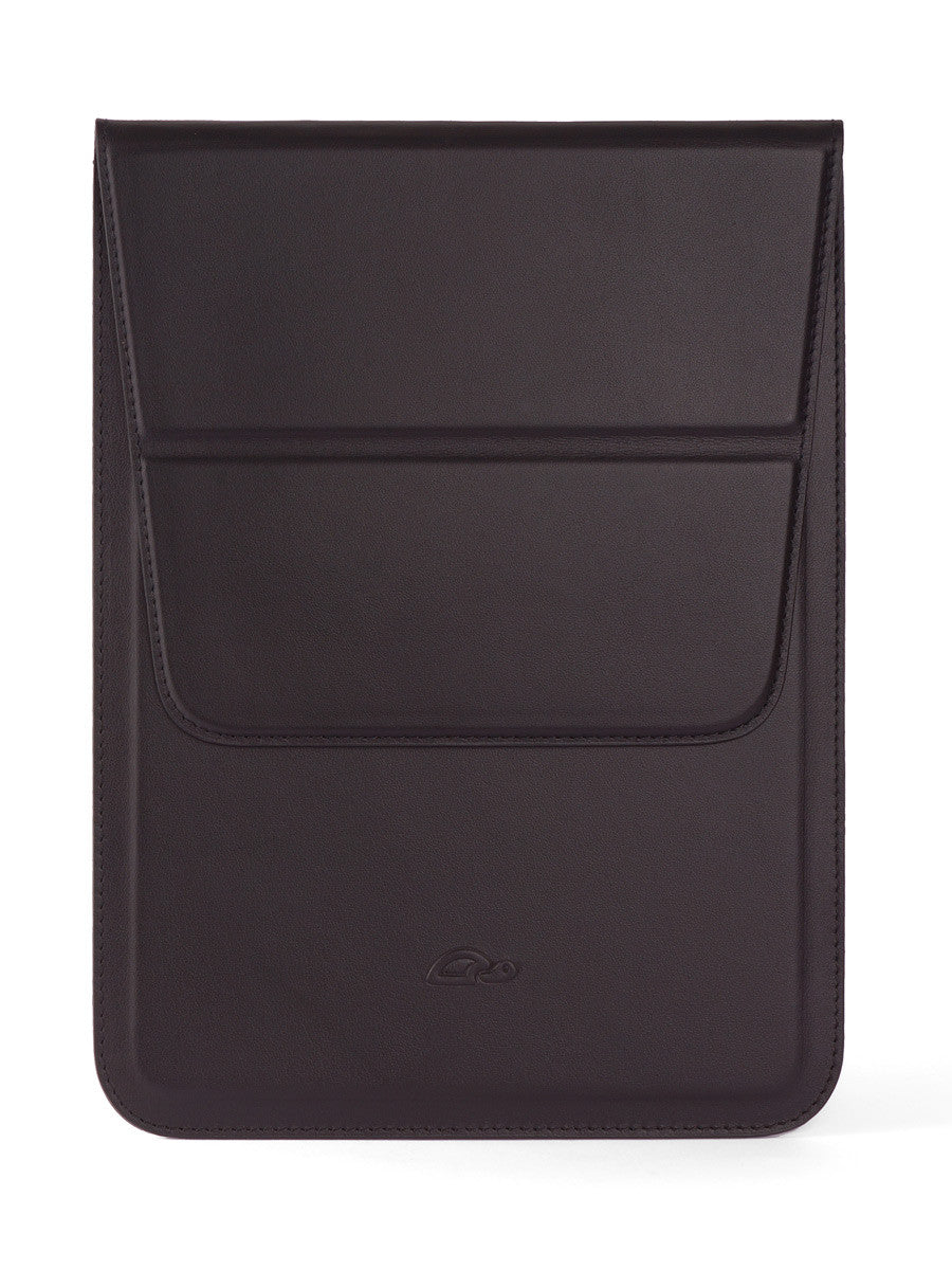 iPad Air 9.7'' / iPad Pro 9.7'' Leather Case - Smooth Black Leather