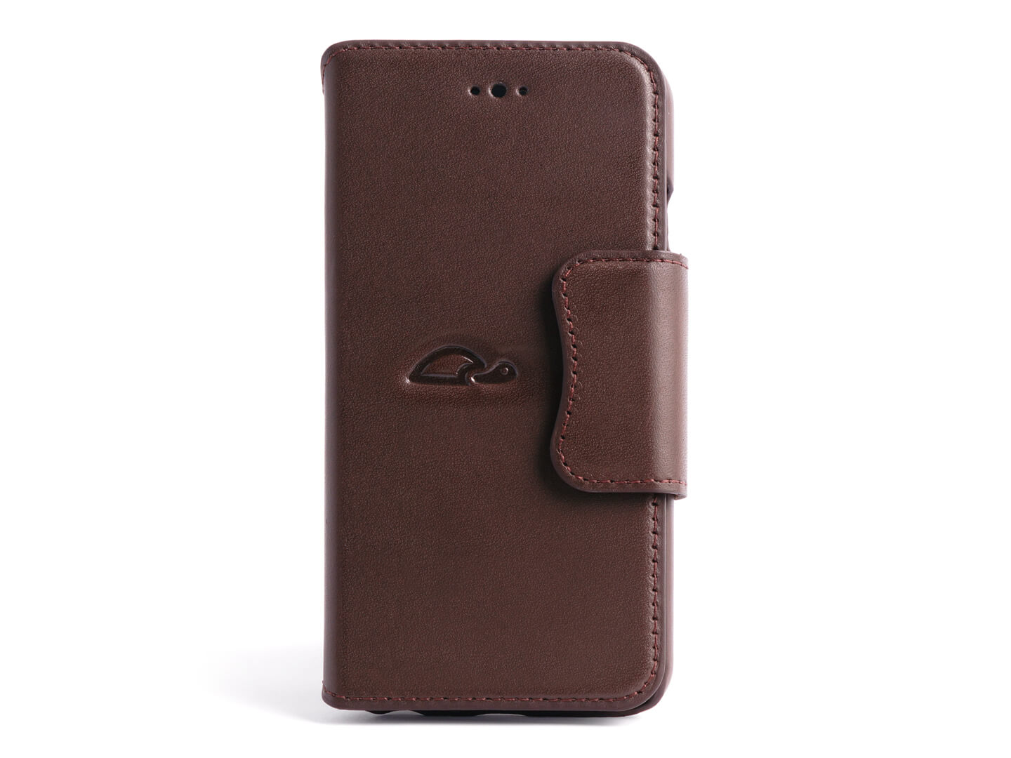 iPhone 6 Leather Wallet Case - With Pocket and Stand function Carapaz