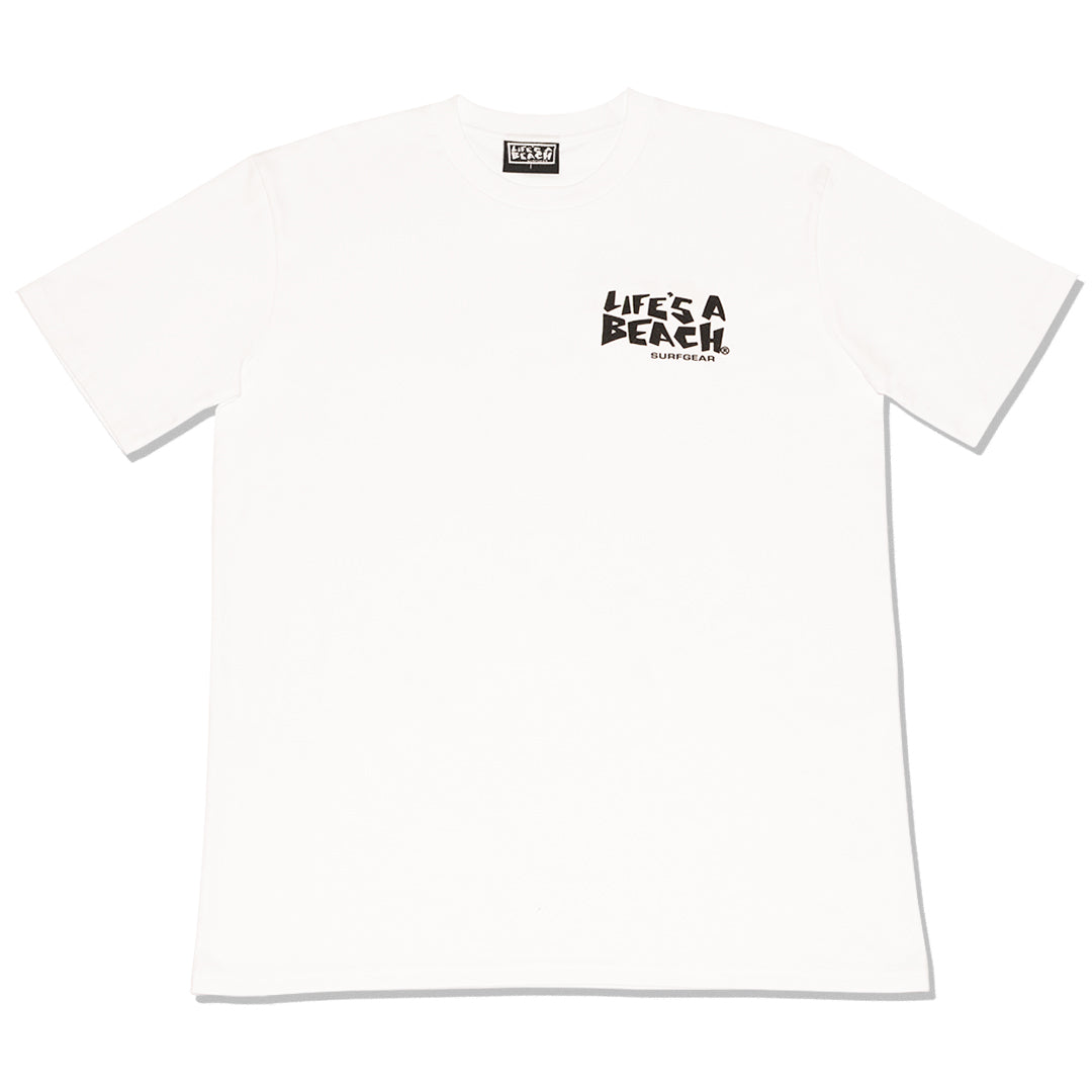 BAD BOY CLUB T-SHIRT WHITE – Life's a Beach Brand