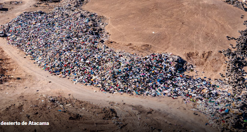 Atacama Desert fashion waste landfill