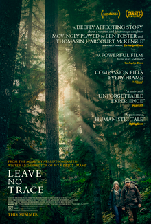Leave No Trace nature movie poster