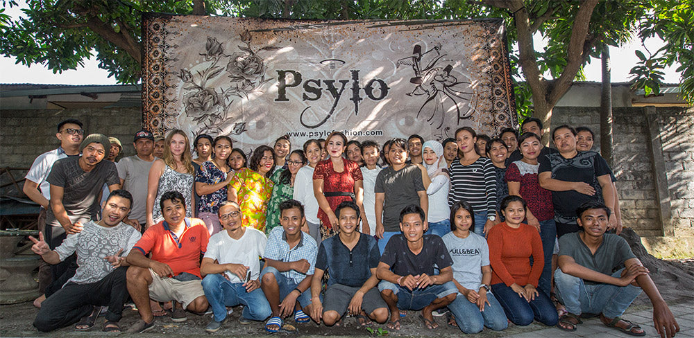 Psylo HQ Bali team