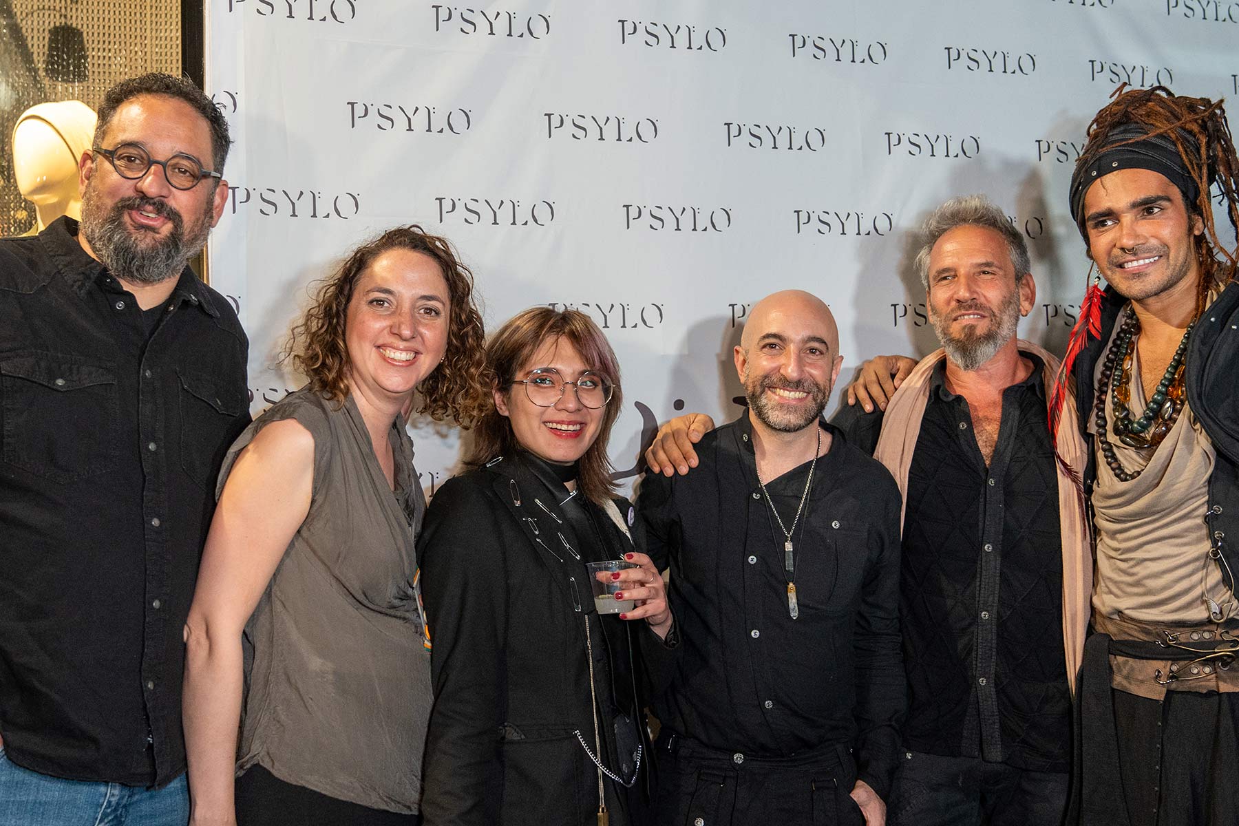 Friends at Psylo Mexico City opening party