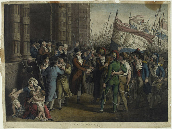 The uprising of the Parisian sans-culottes from 31 May to 2 June 1793