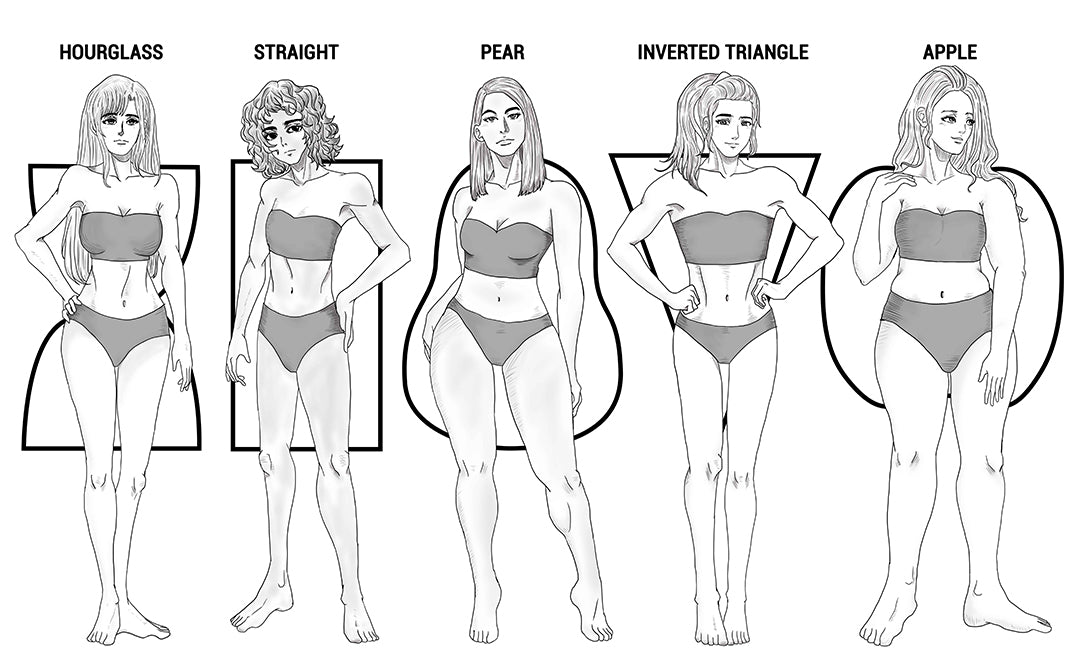 common body shapes for women