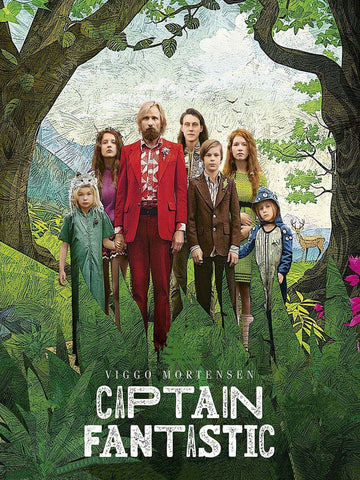Captain Fantastic nature film poster