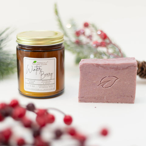 Winter Berry Soap and Candle