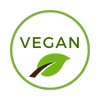 Badge indicating product is vegan
