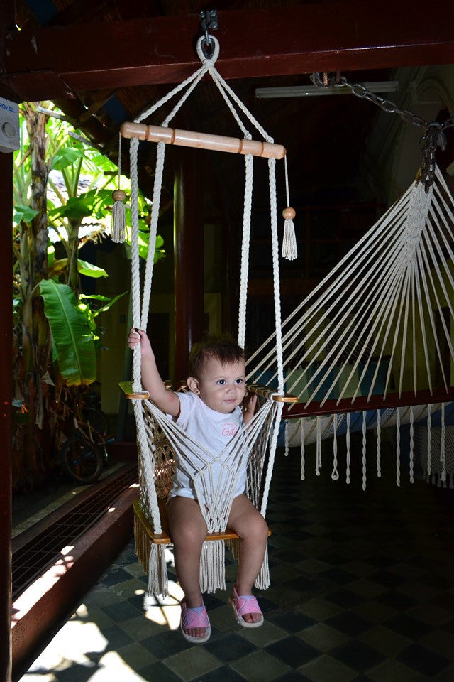 DIY Outdoor Baby Swing