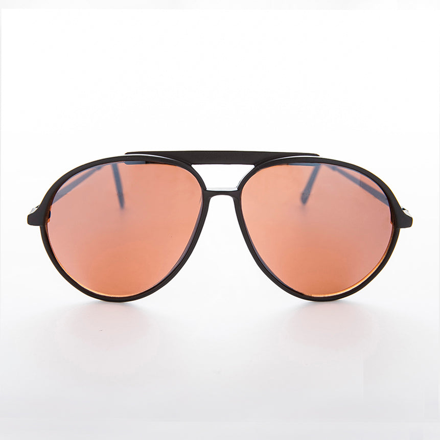 with Sunglasses Lens - Toni Amber – Museum Classic Black Sunglass Square