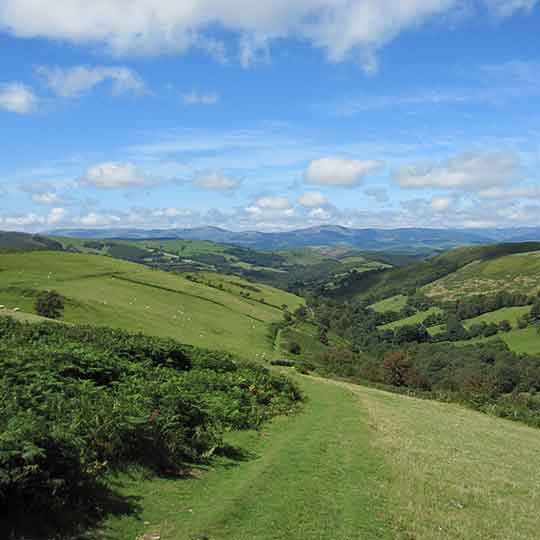 Nant Fadian - Glyndwr's Way National Trail