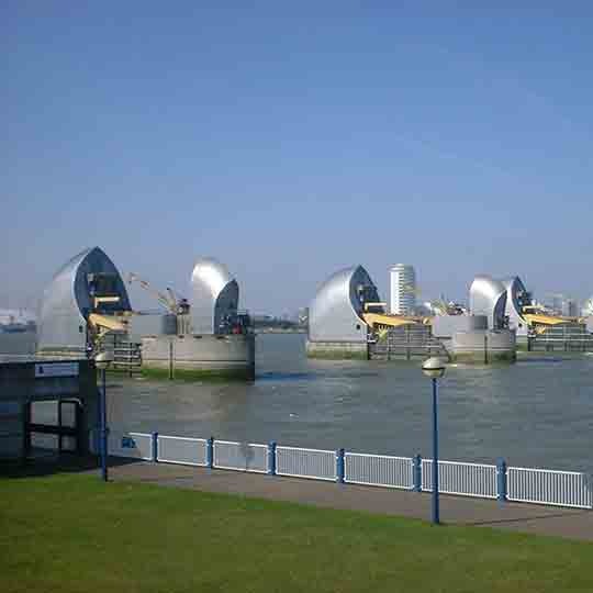 Thames Barrier - Thames Path National Trail