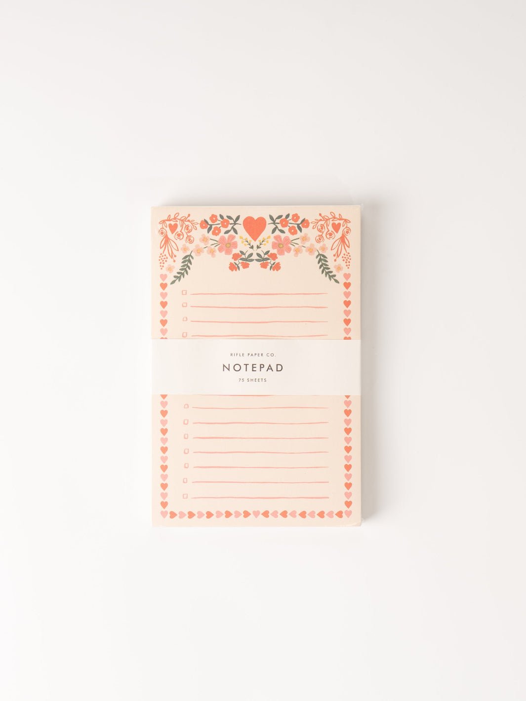 juliet checklist notepad 128965